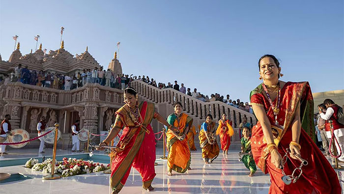 Abu Dhabi Hindu Temple Celebrates 1st Anniversary with 20 Weddings and 1,000 Rituals